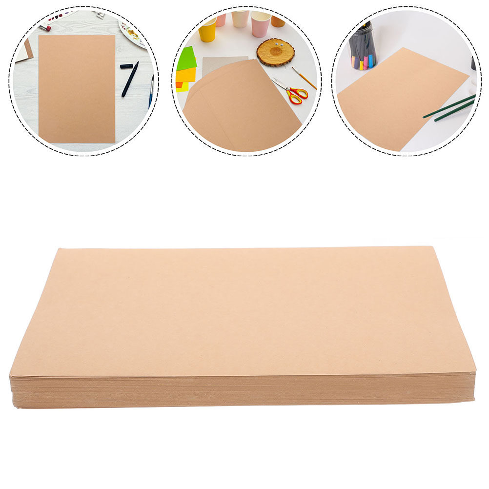 Papercraft Supply Invitation - 50 stuks bruin kartonpapier, dik kraftpapier,
