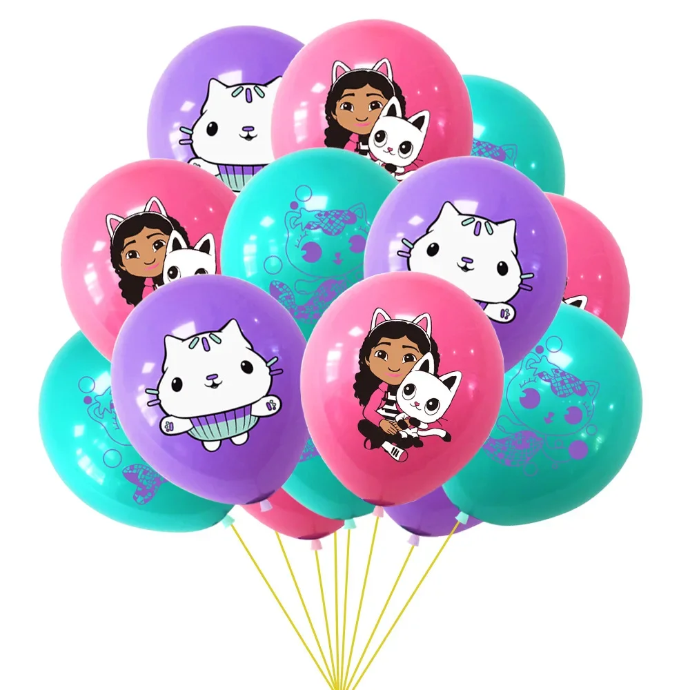 10/15pcs 12 Inch Cartoon Gabby - Confetti Balloon Set recensie en prijs