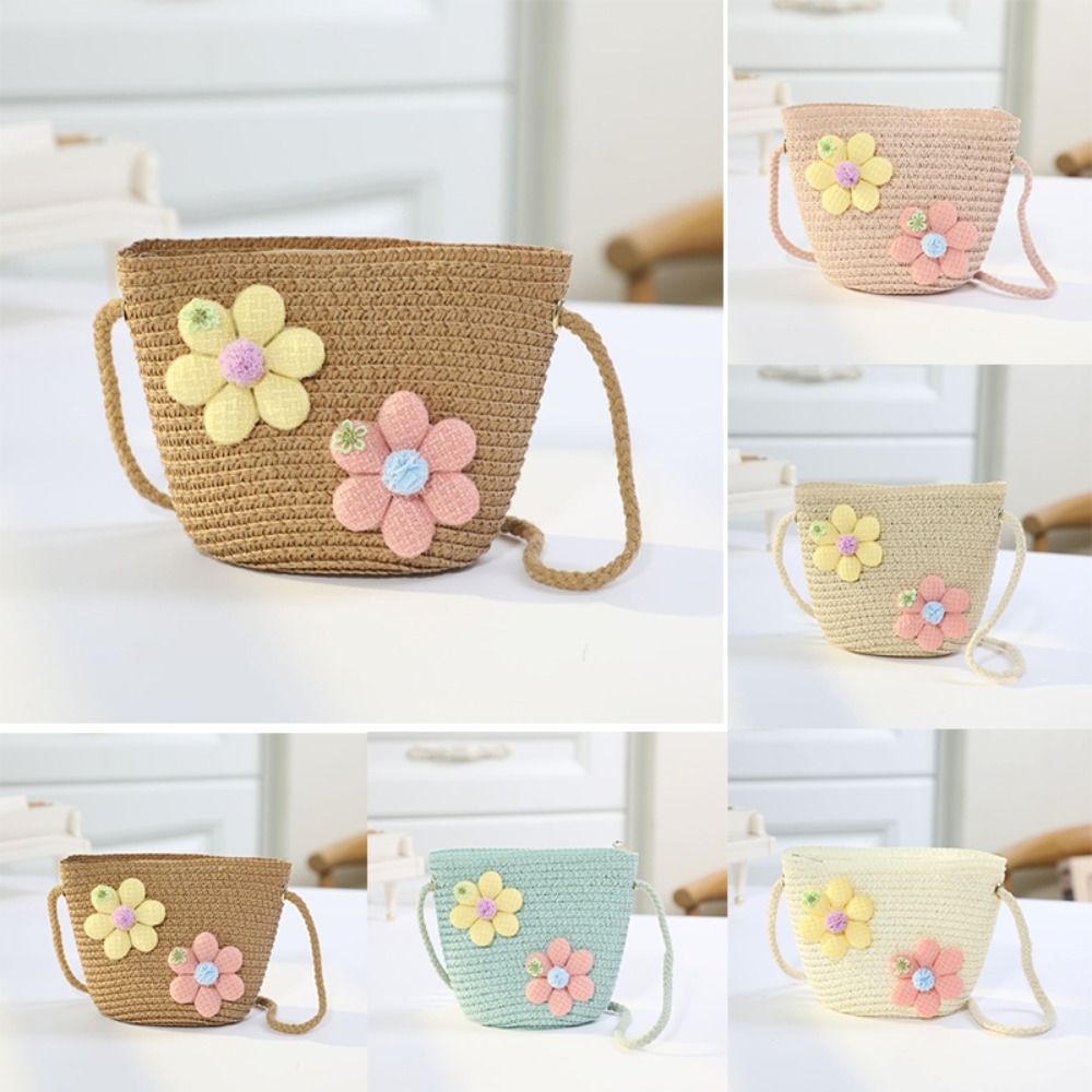 Handgemaakte geweven meisjesbl - Flower Girl Basket recensie en prijs