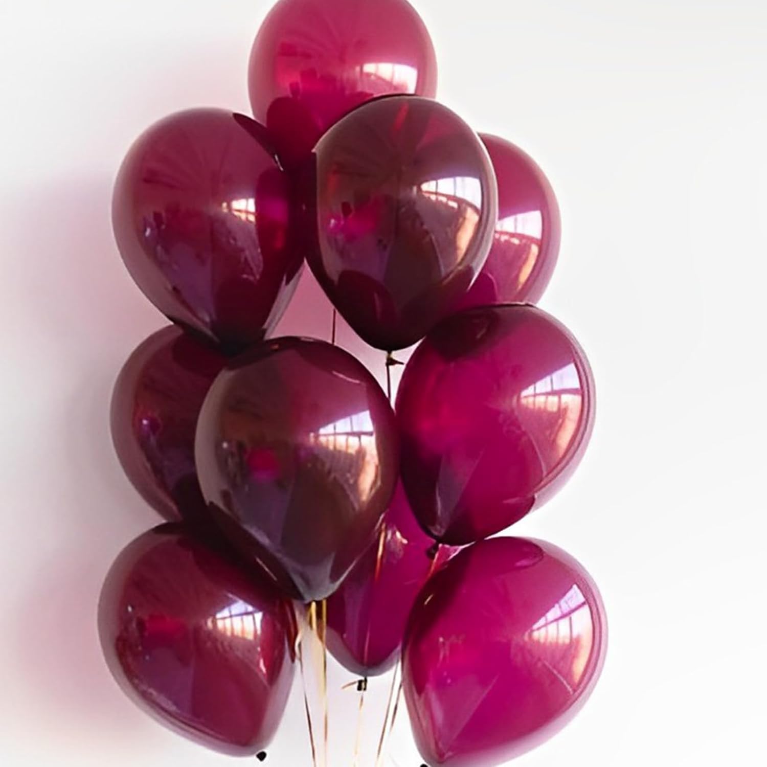 100/50 stuks Bordeaux Rode Lat - Confetti Balloon Set recensie en prijs