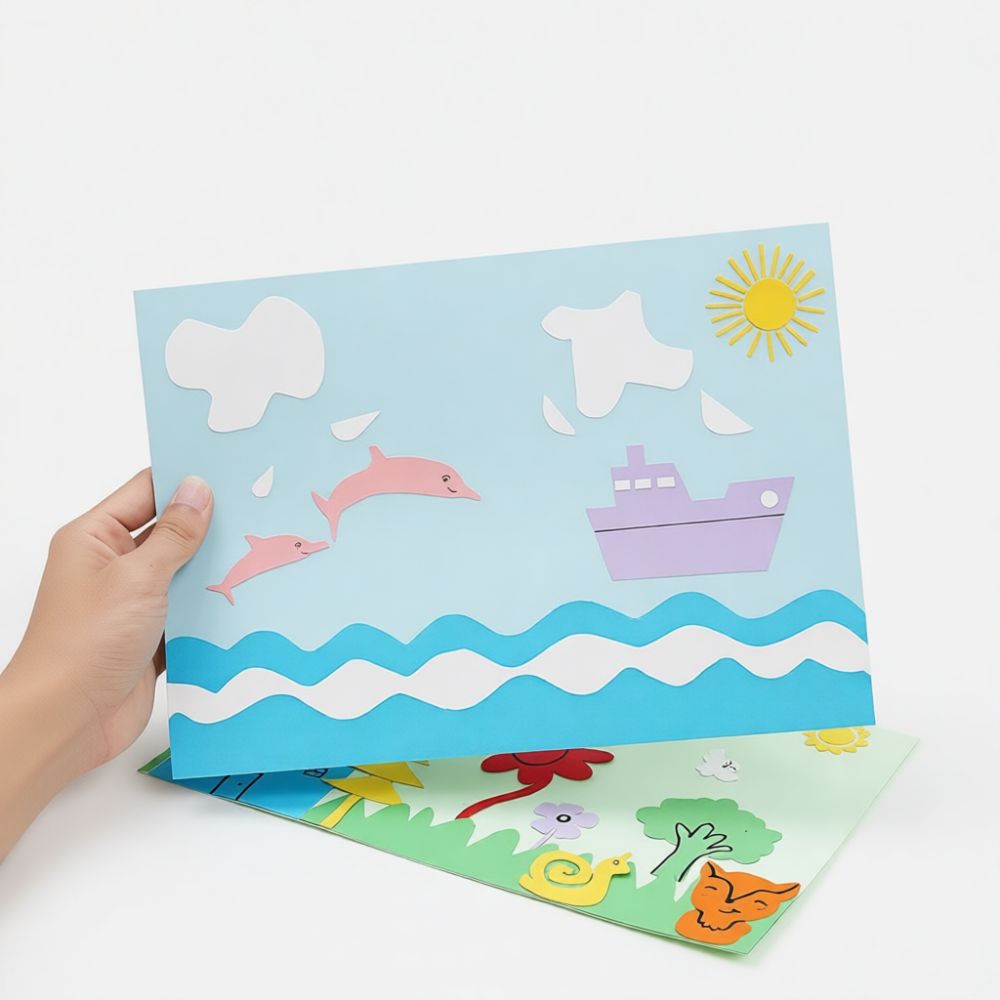 Dik, gekleurd kartonpapier A4  - Papercraft Supply Invitation recensie en prijs