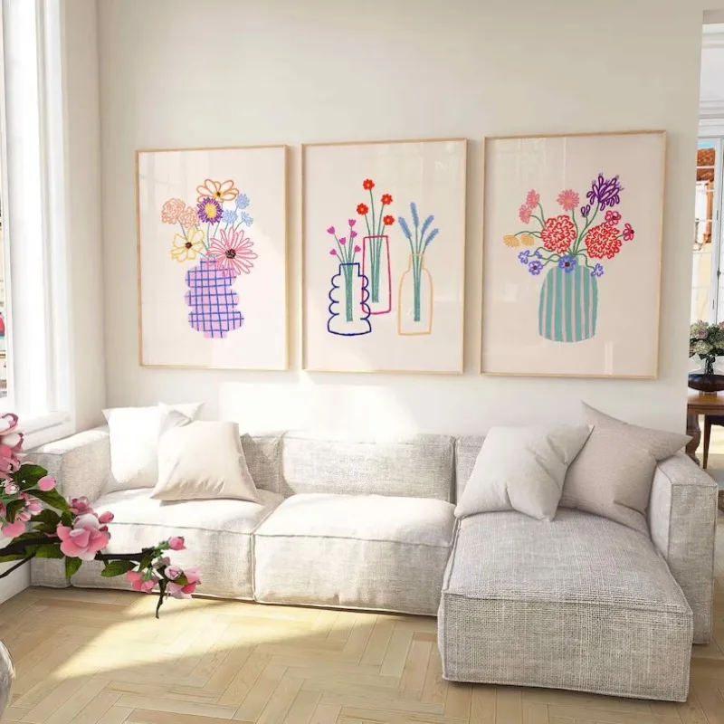 1 stuk schilderij op canvas zo - Flower Girl Basket recensie en prijs
