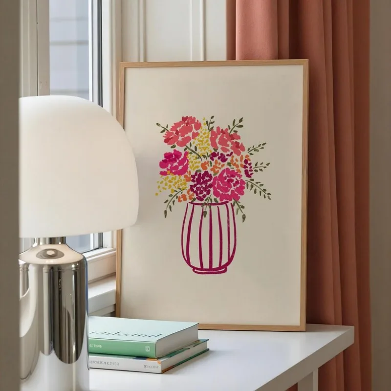 1 stuk schilderij op canvas zo - Flower Girl Basket recensie en prijs