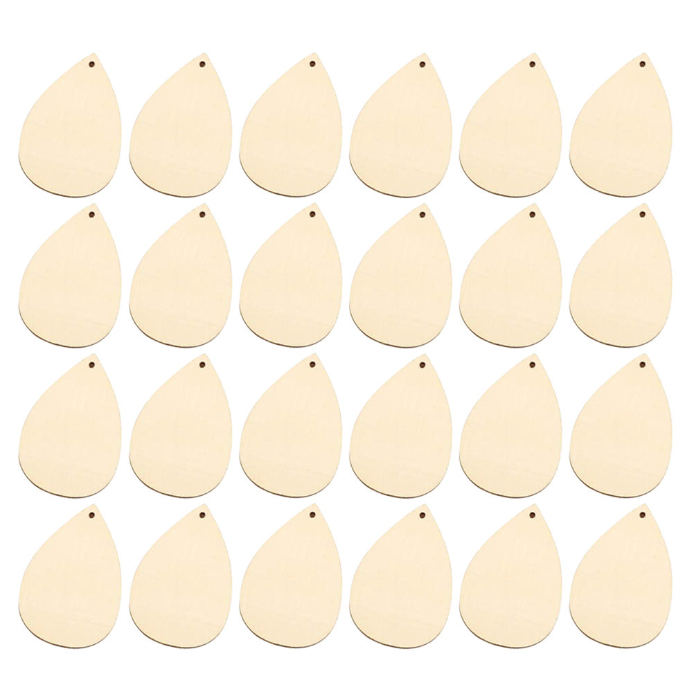 50 stuks houten waterdruppelvo - Wedding Supply Decor recensie en prijs