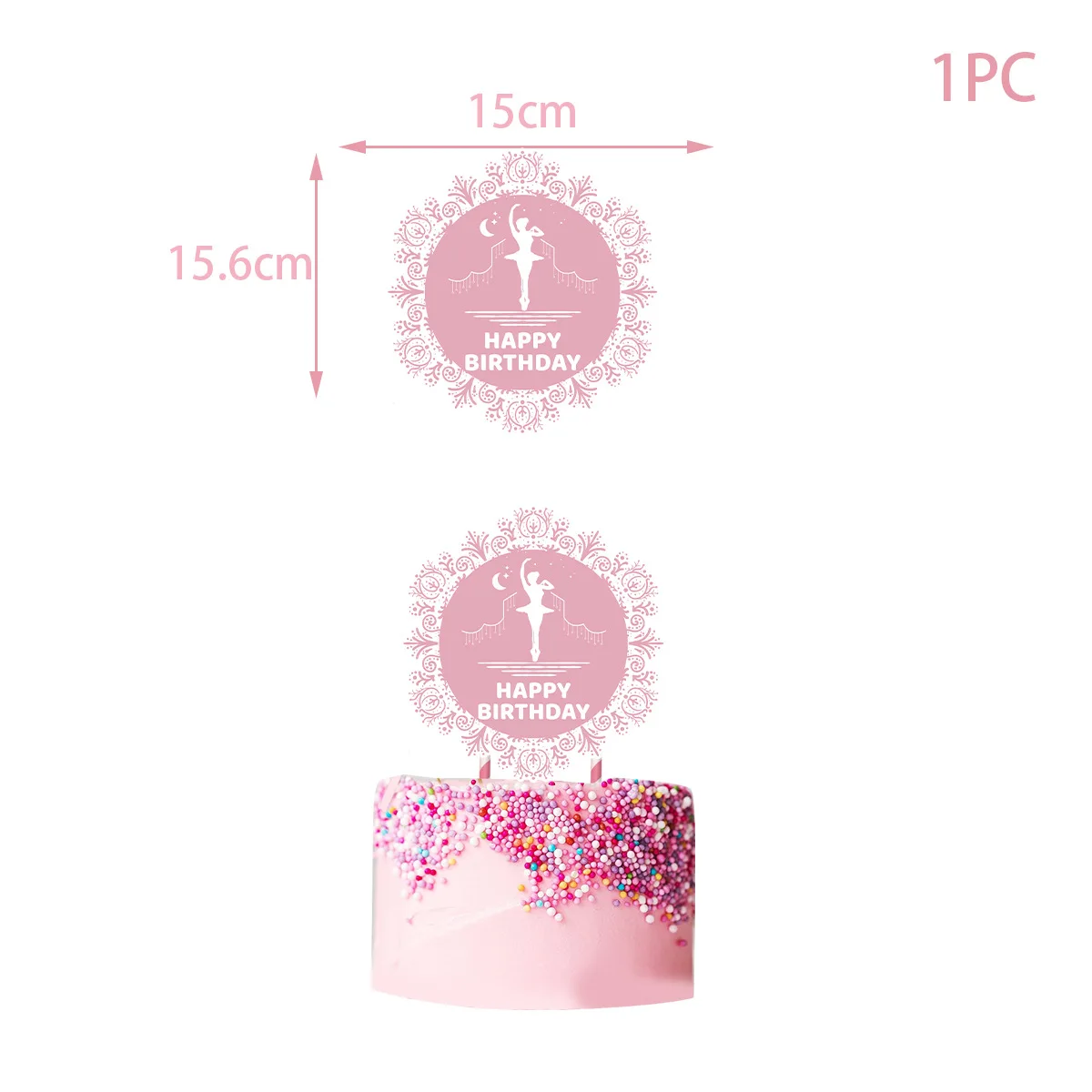 Roze Ballerina Ballet Meisje G - Confetti Balloon Set recensie en prijs