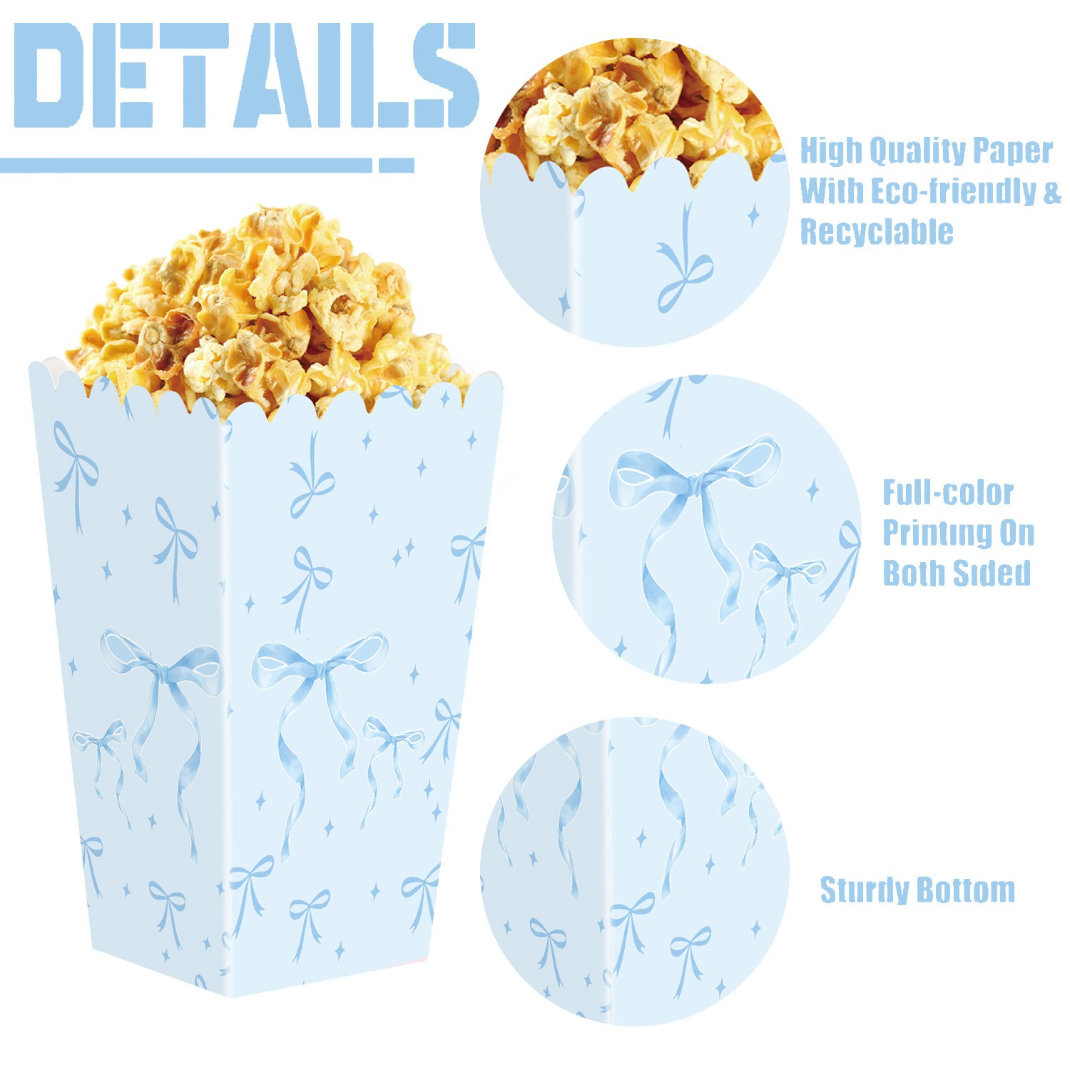 Blauwe strik verjaardagsfeestj - Confetti Balloon Set recensie en prijs