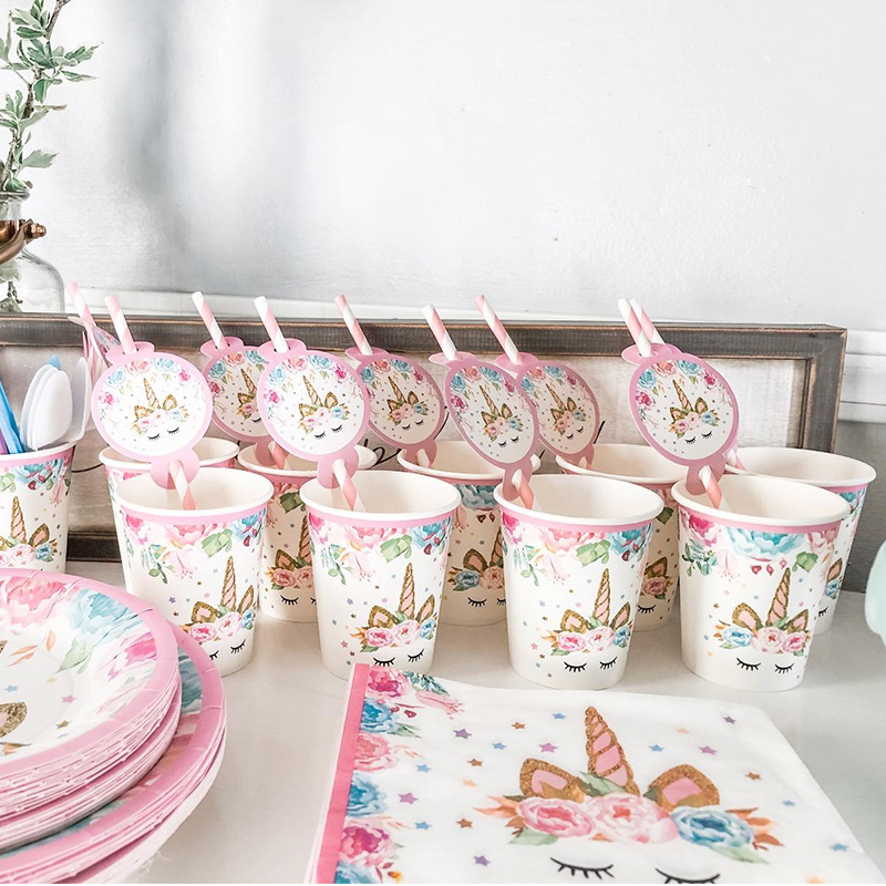 Eenhoorn Bord Servet Cups Eenh - Confetti Balloon Set recensie en prijs
