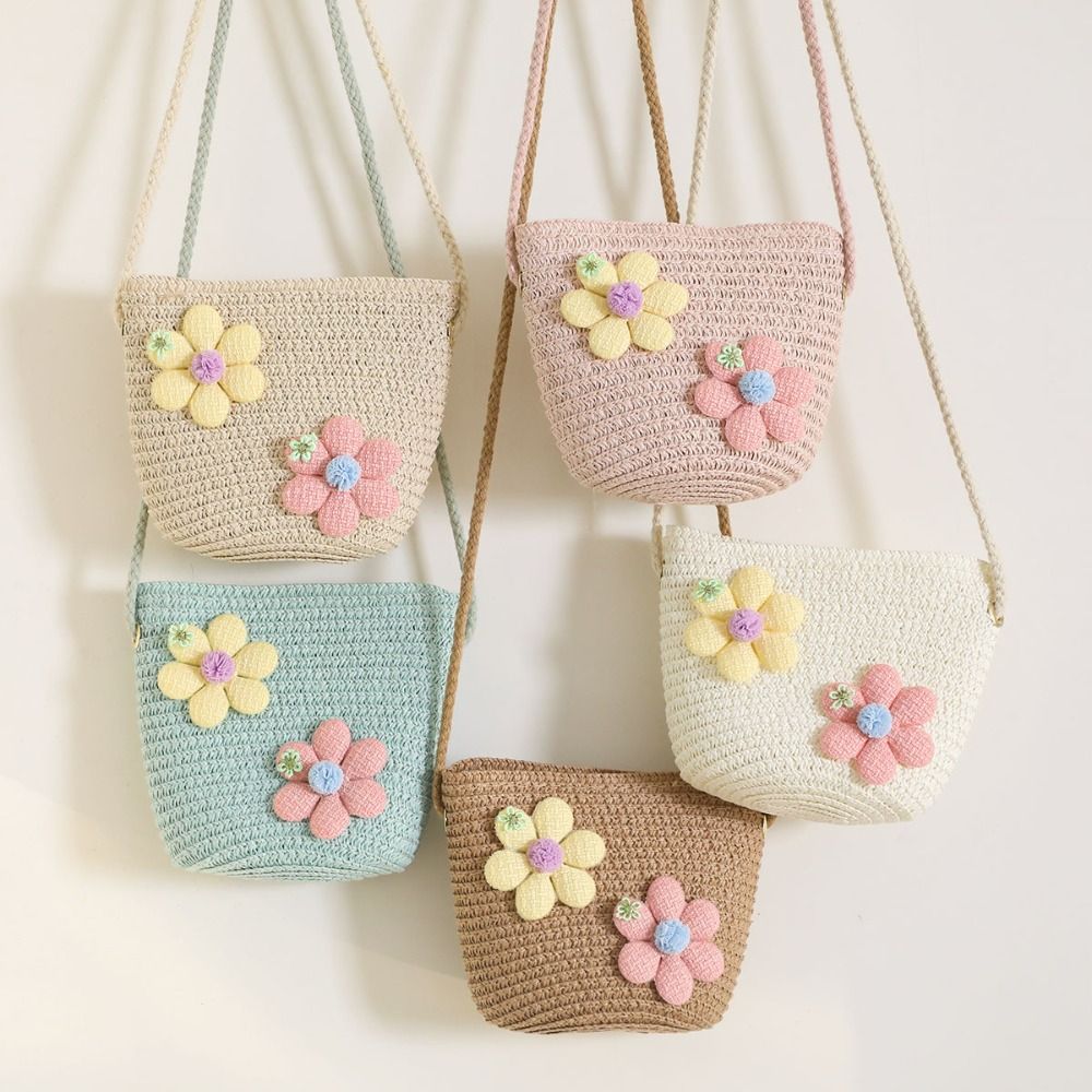 Handgemaakte geweven rieten ta - Flower Girl Basket recensie en prijs