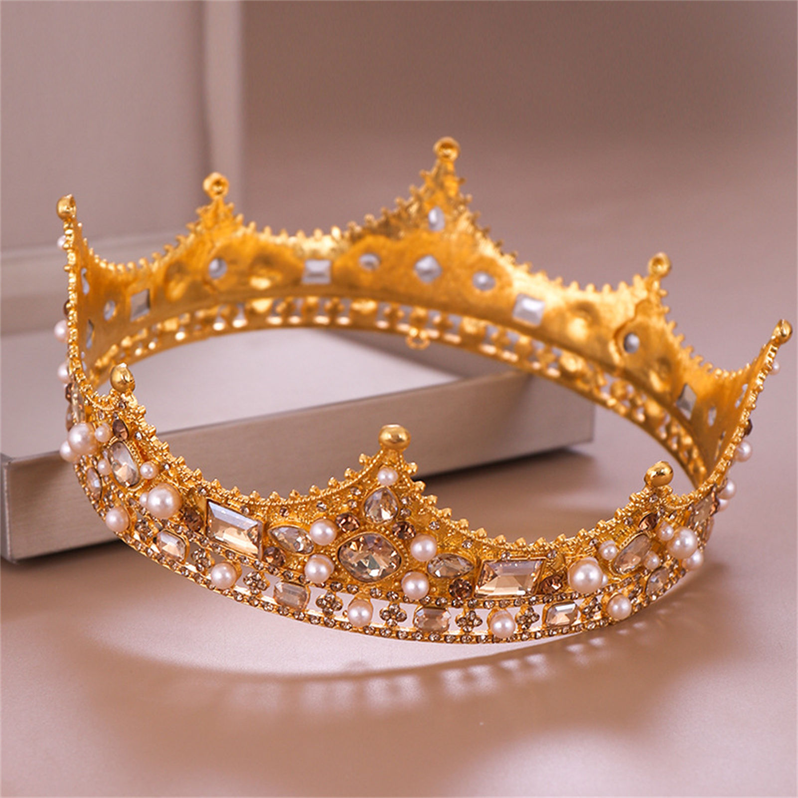 Bruidskroon Strass Tiara Barok - Wedding Supply Decor recensie en prijs