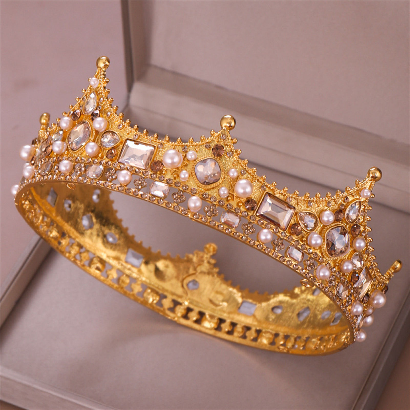 Bruidskroon Strass Tiara Barok - Wedding Supply Decor recensie en prijs